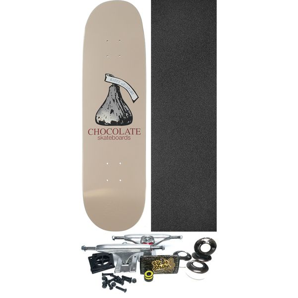 Chocolate Skateboards Kenny Anderson Kiss Skateboard Deck - 8.5" x 32" - Complete Skateboard Bundle